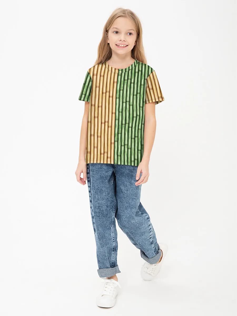 Children's cotton T-shirt (for girls. Copy)