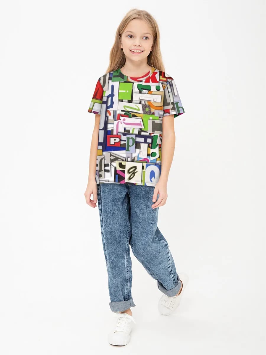 Ransom Note Alphabet Collage