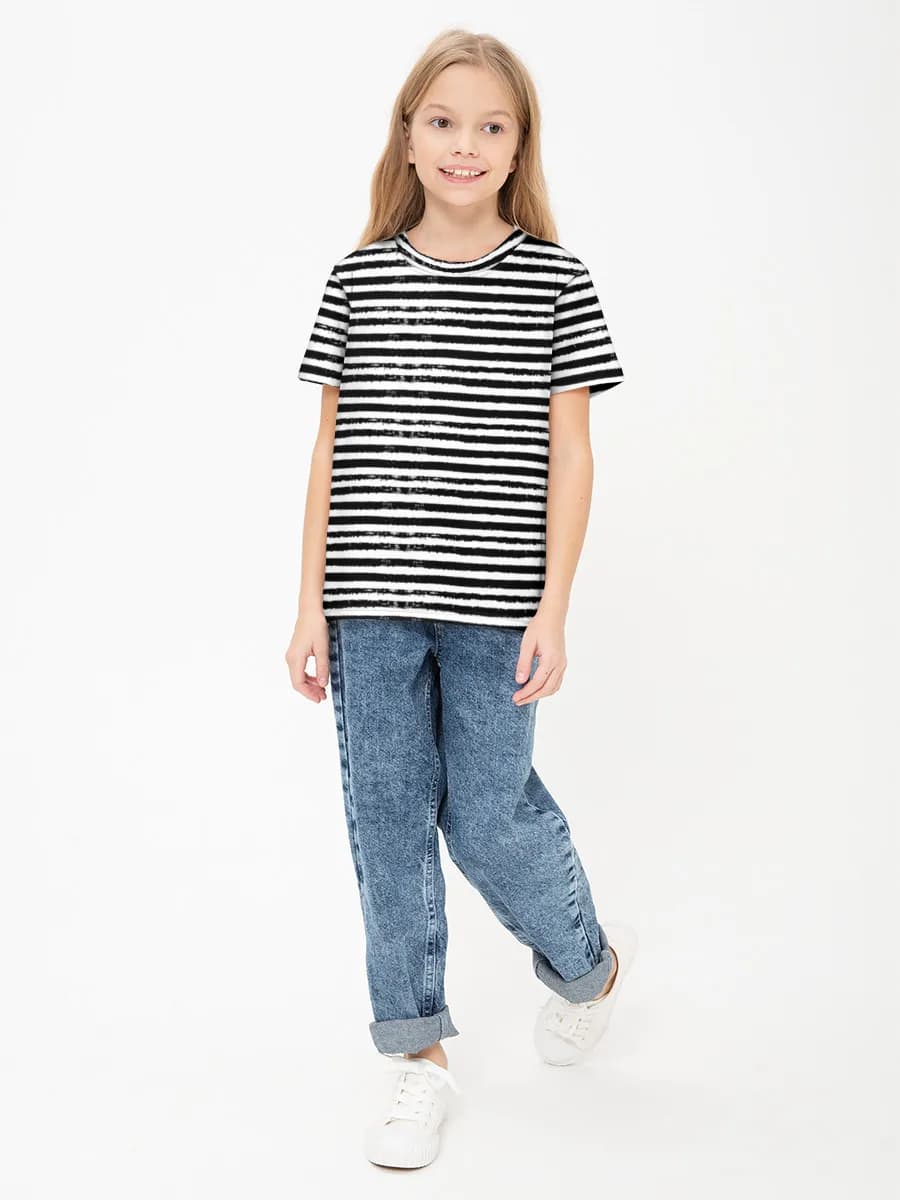 Children's cotton T-shirt (for girls. Copy)