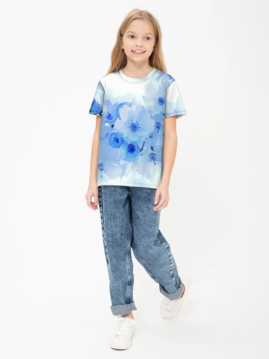 Blue Cherry Blossoms