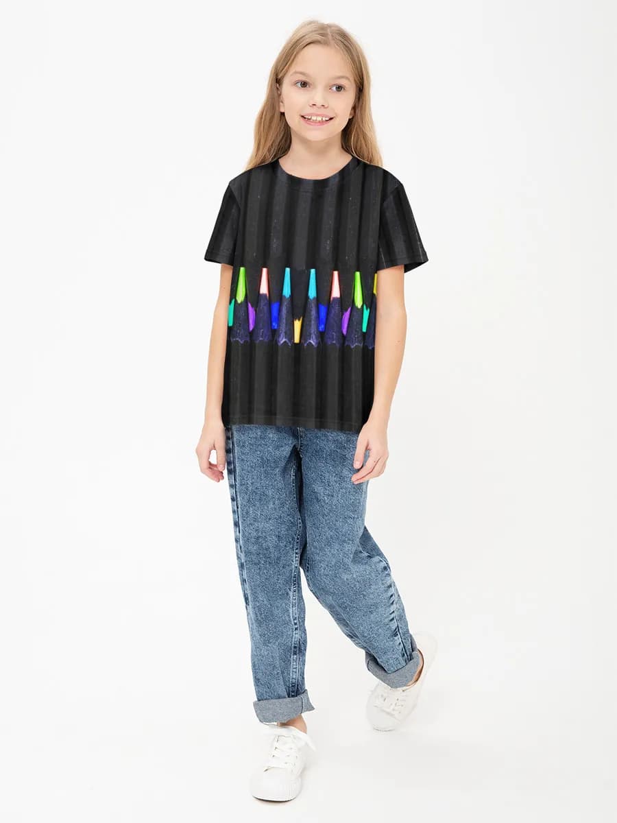 Rainbow Colored Pencil Tips