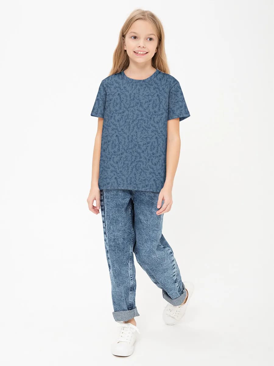 Children's cotton T-shirt (for girls. Copy)