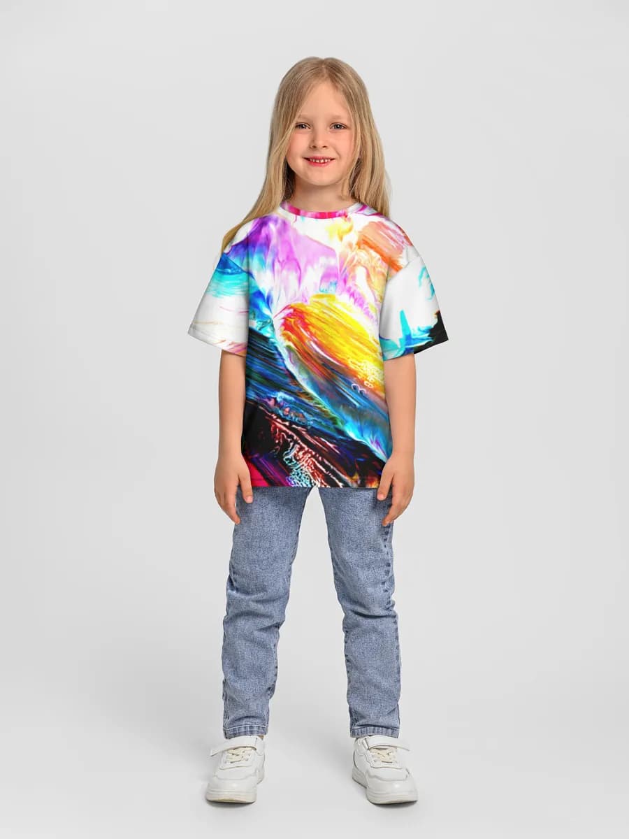 Children's T-shirt. Oversized