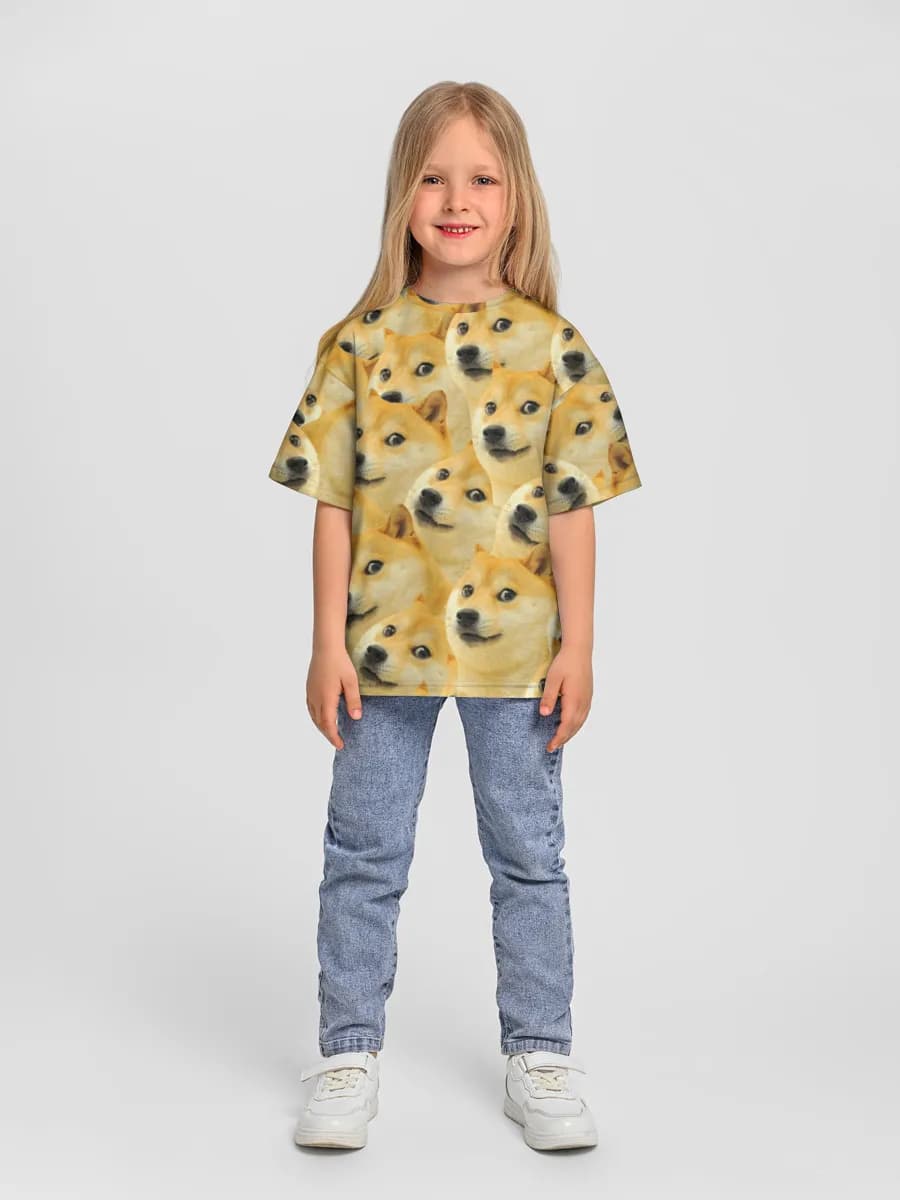 Children's T-shirt. Oversized