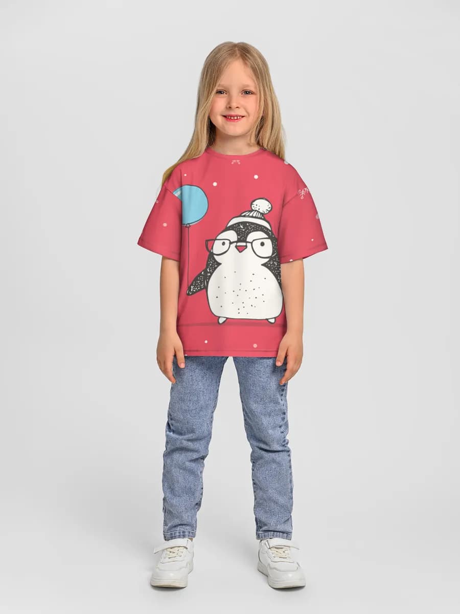 Children's T-shirt. Oversized