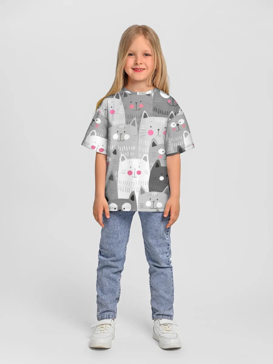 Children's T-shirt. Oversized