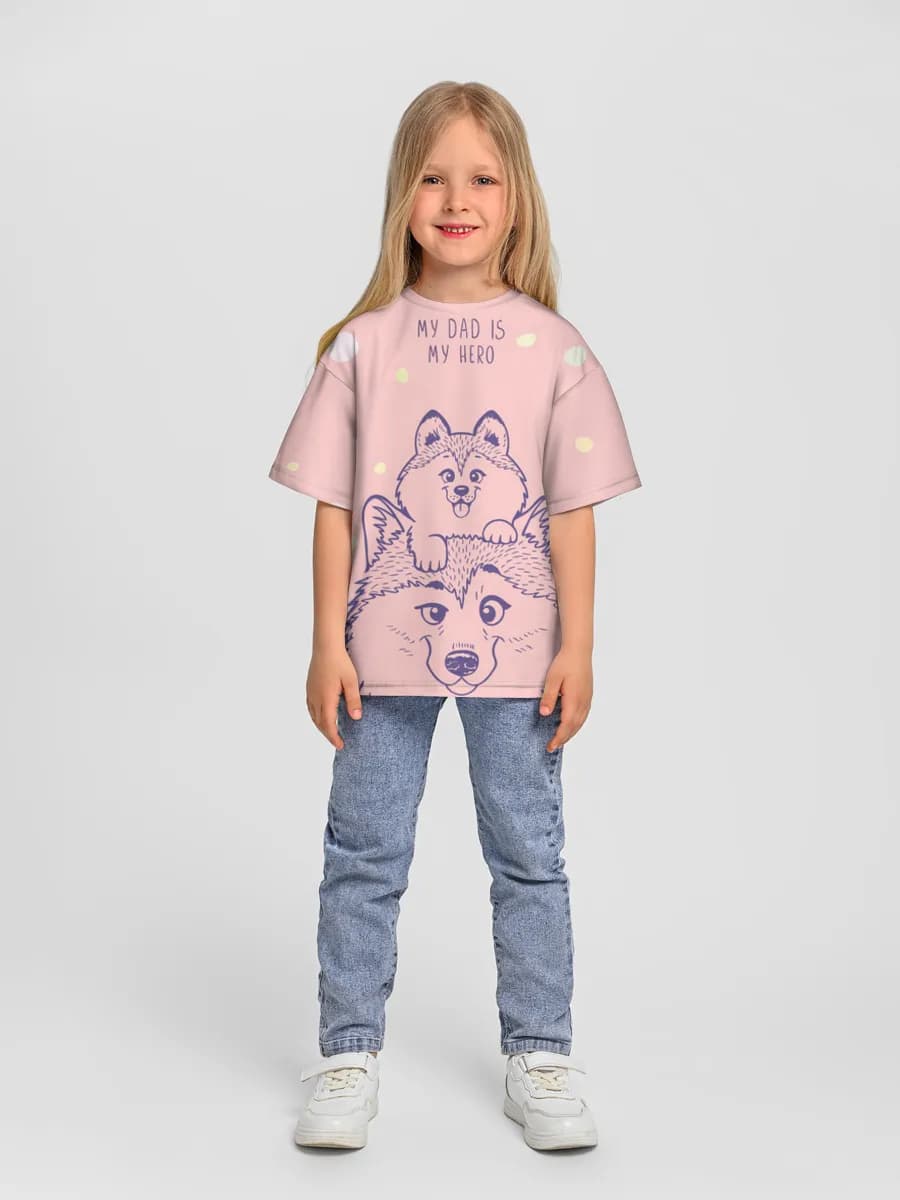 Children's T-shirt. Oversized