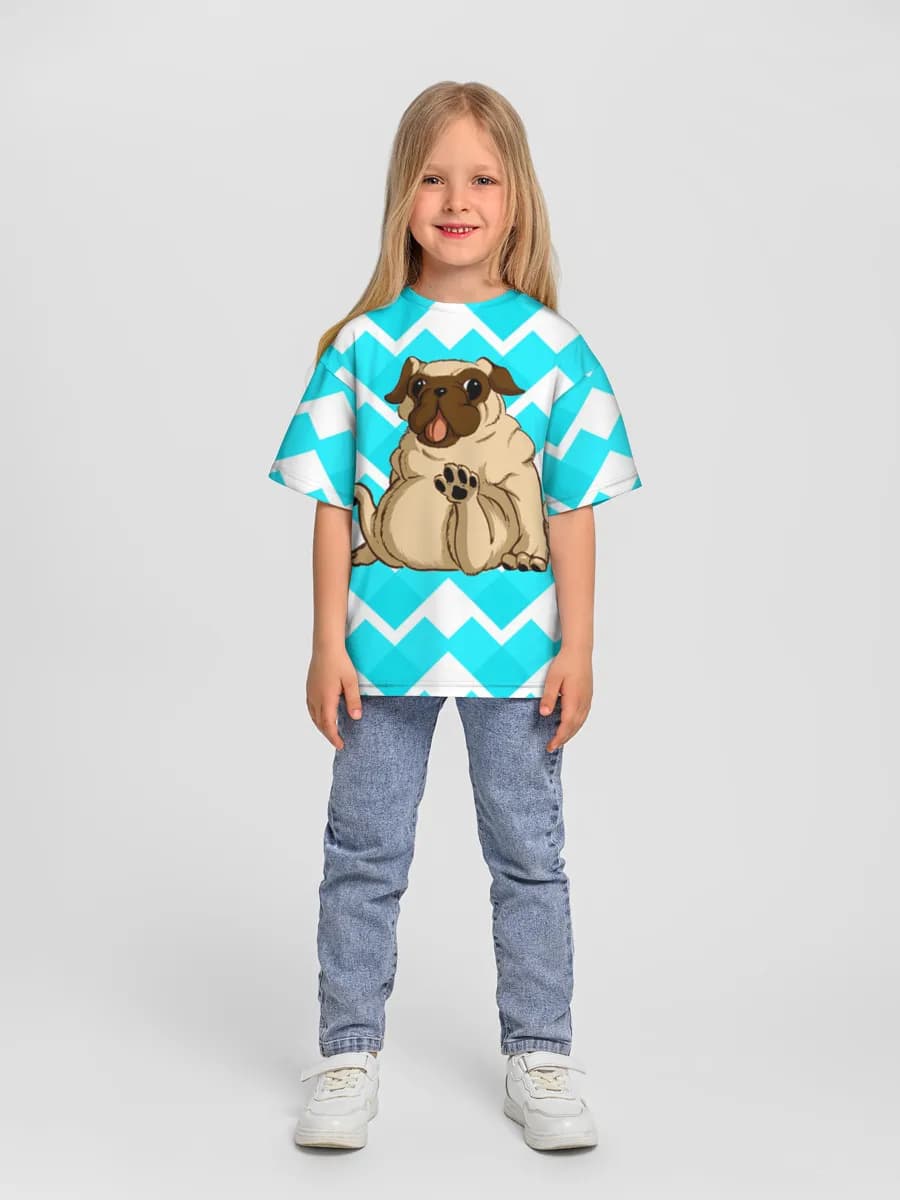 Children's T-shirt. Oversized