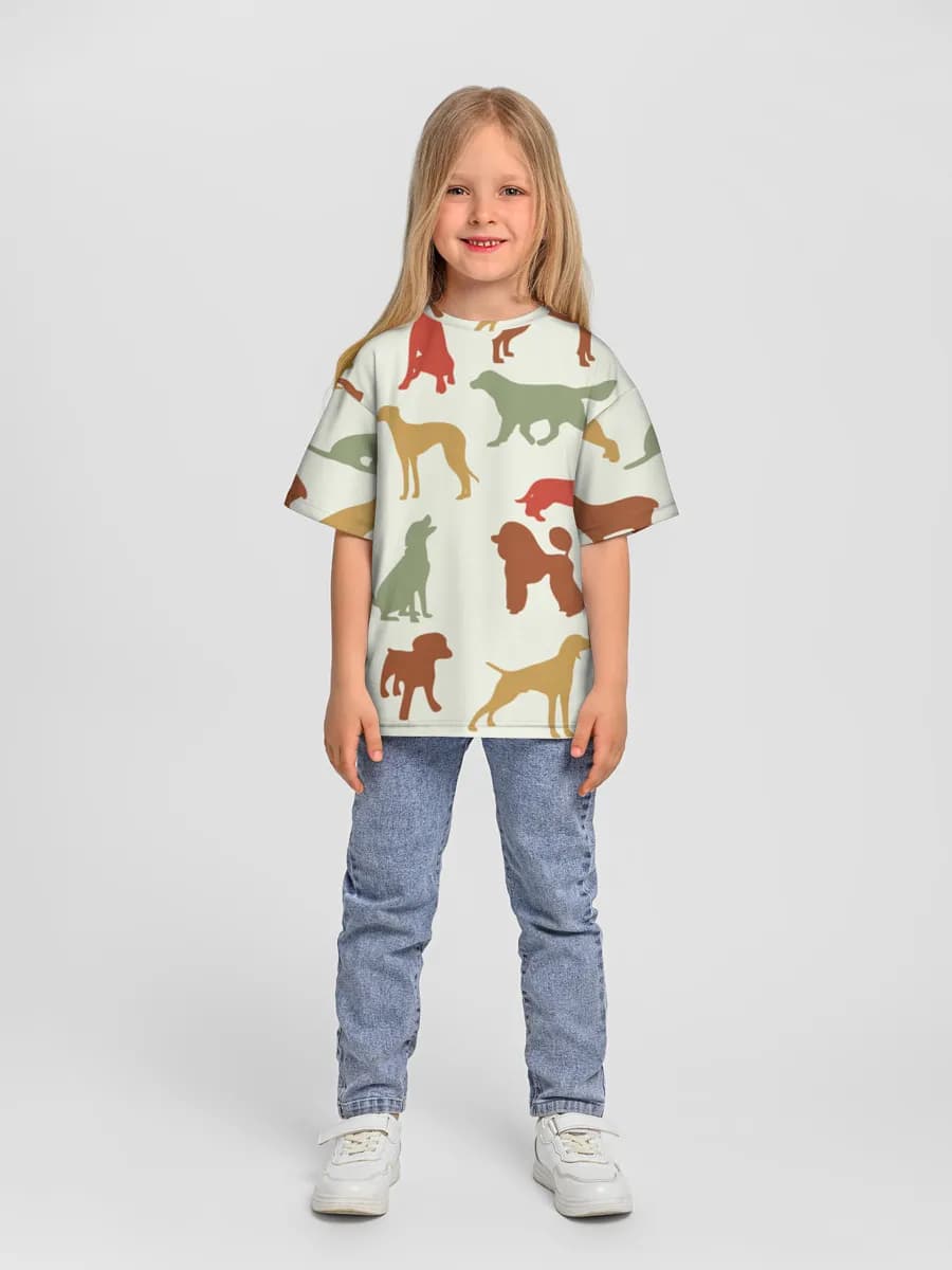 Children's T-shirt. Oversized