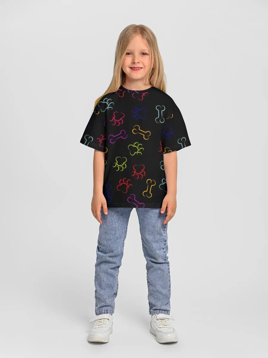 Children's T-shirt. Oversized