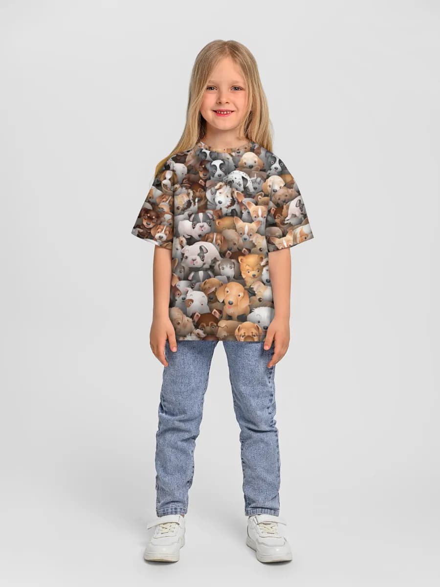 Children's T-shirt. Oversized