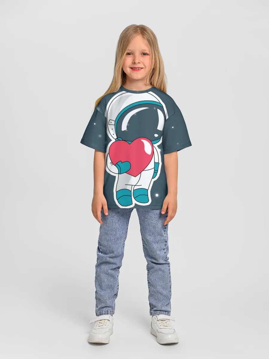 Children's T-shirt. Oversized