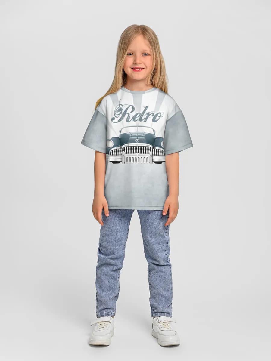 Children's T-shirt. Oversized