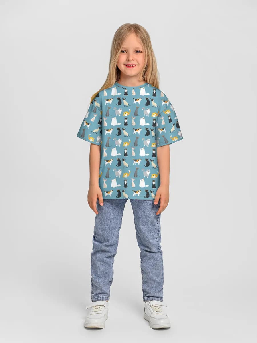 Children's T-shirt. Oversized
