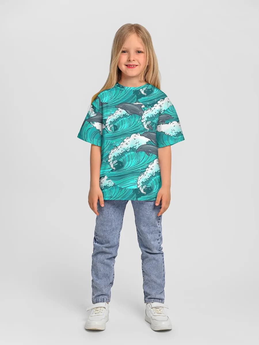 Children's T-shirt. Oversized
