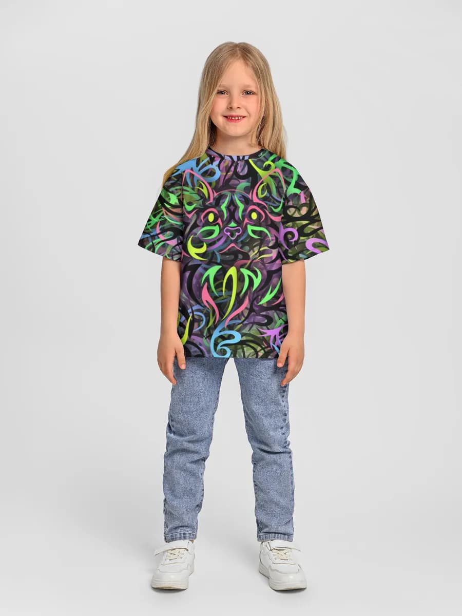 Children's T-shirt. Oversized