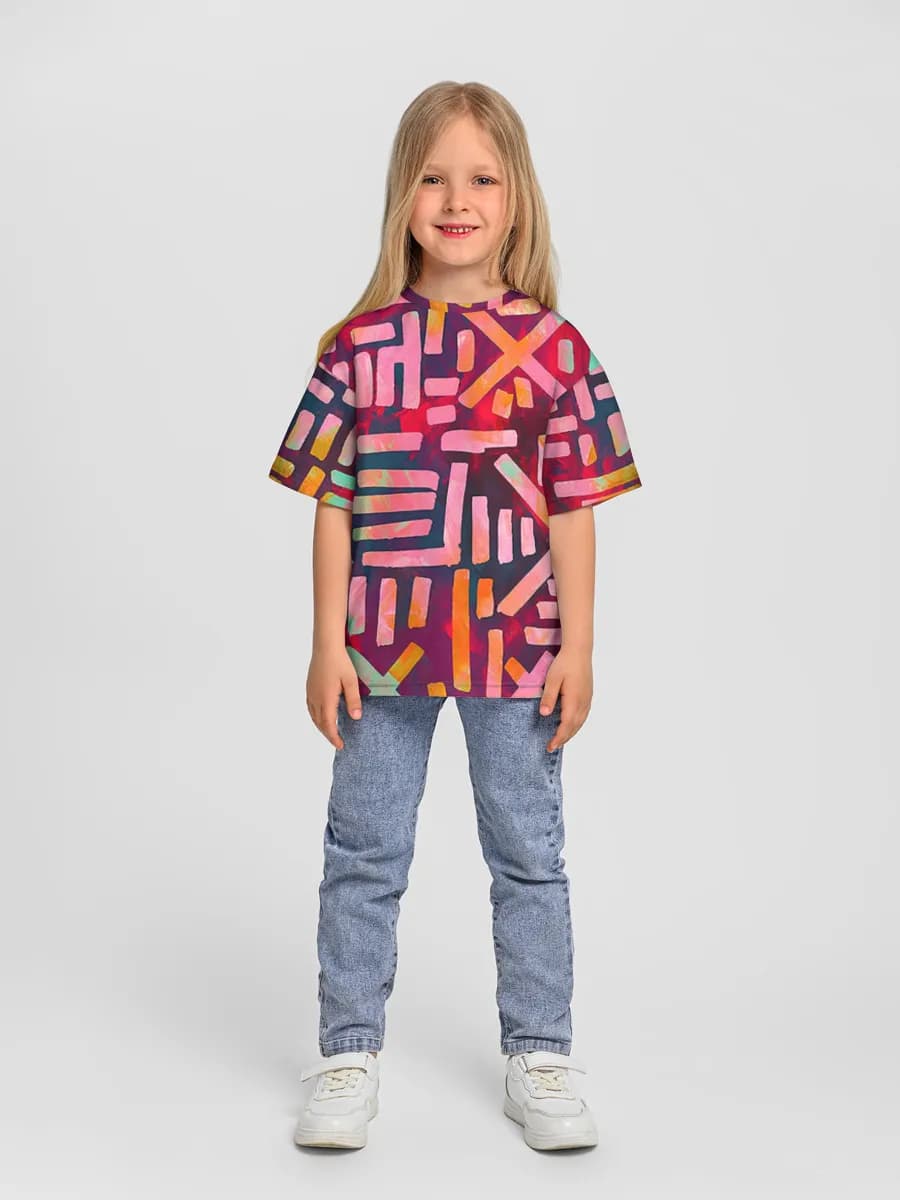 Children's T-shirt. Oversized