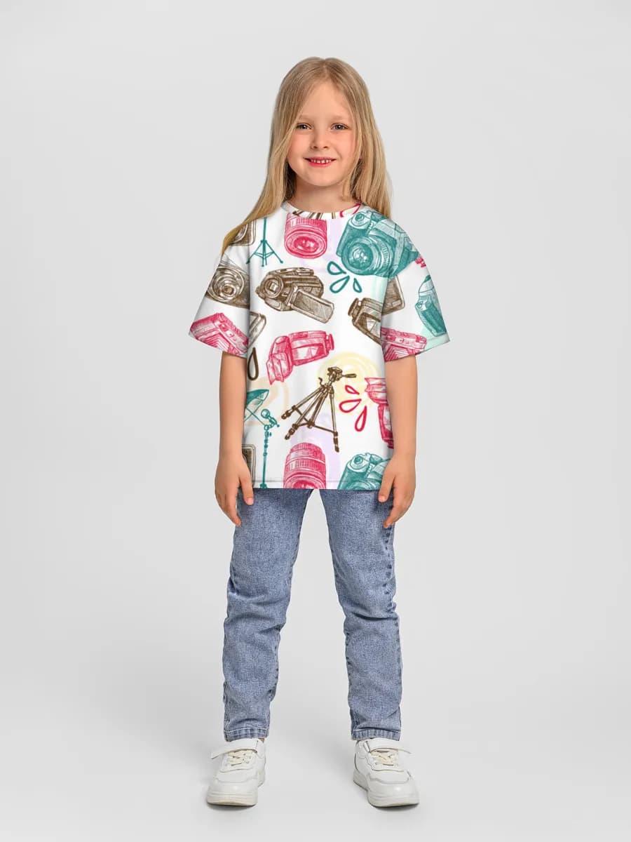 Children's T-shirt. Oversized