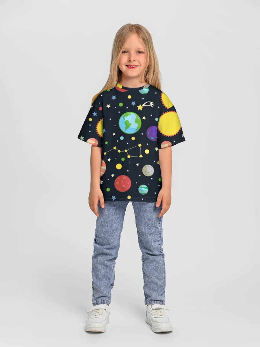 Children's T-shirt. Oversized