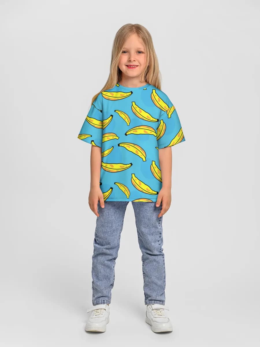 Cartoon Banana Print
