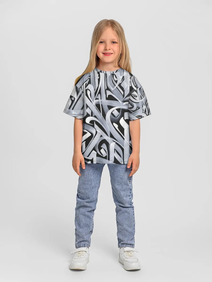 Children's T-shirt. Oversized