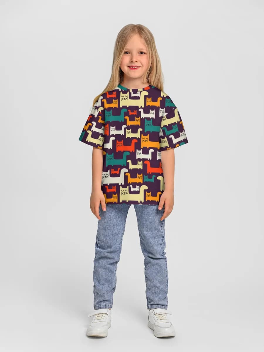 Children's T-shirt. Oversized