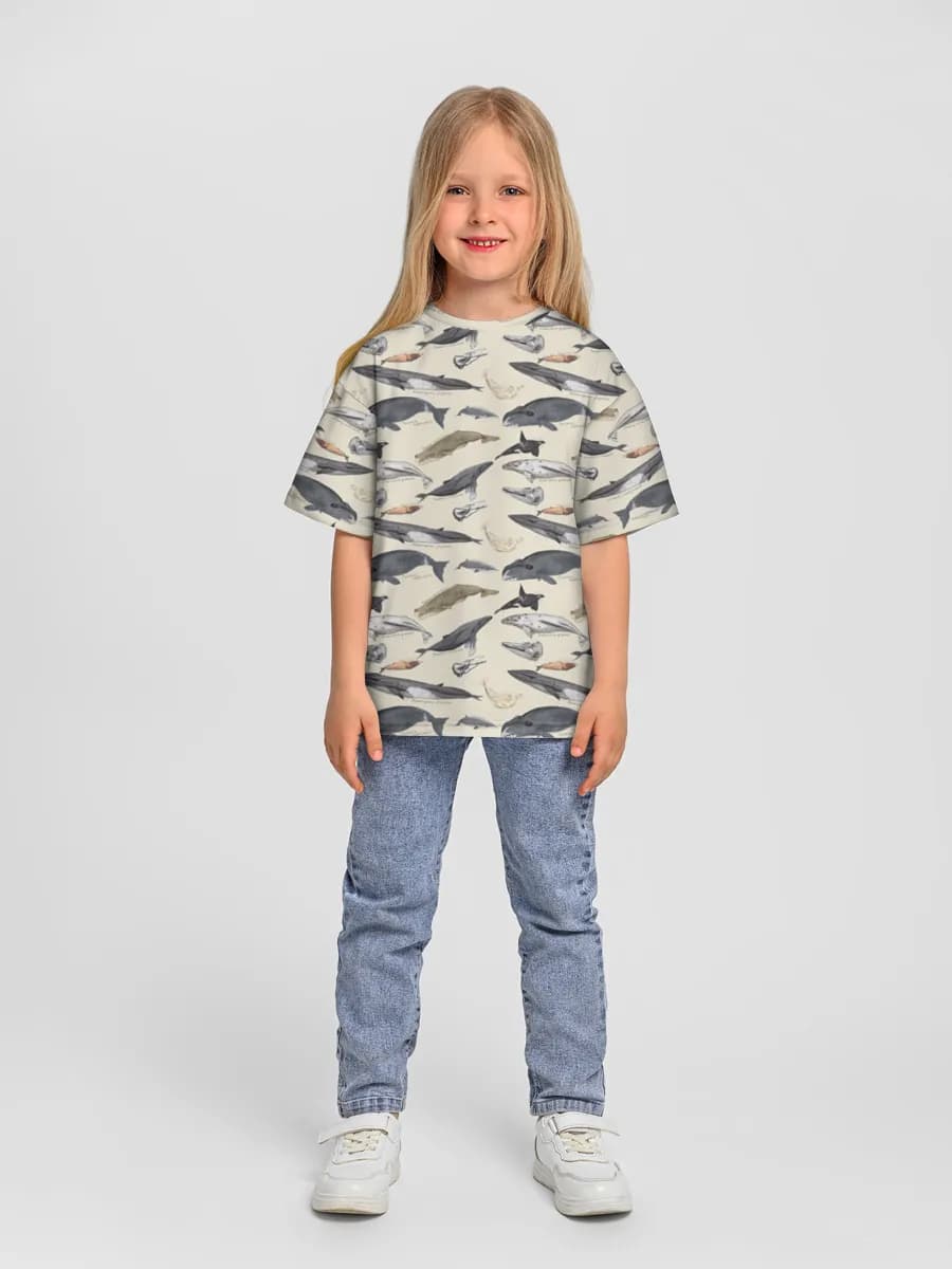 Children's T-shirt. Oversized