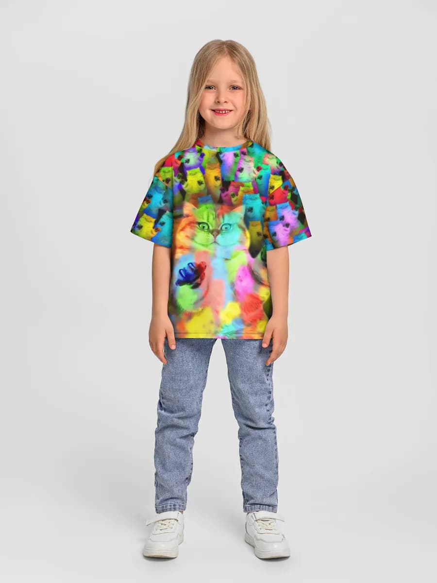 Children's T-shirt. Oversized