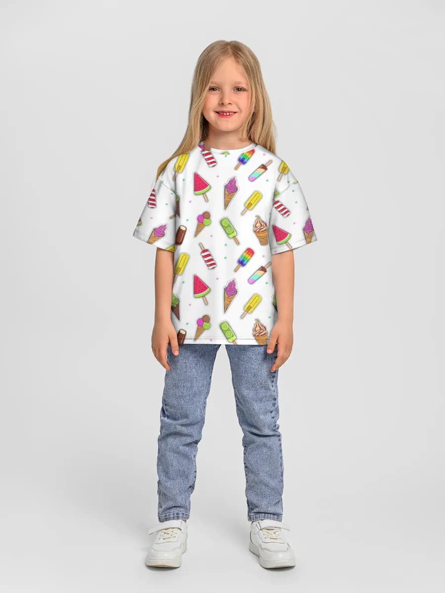 Children's T-shirt. Oversized