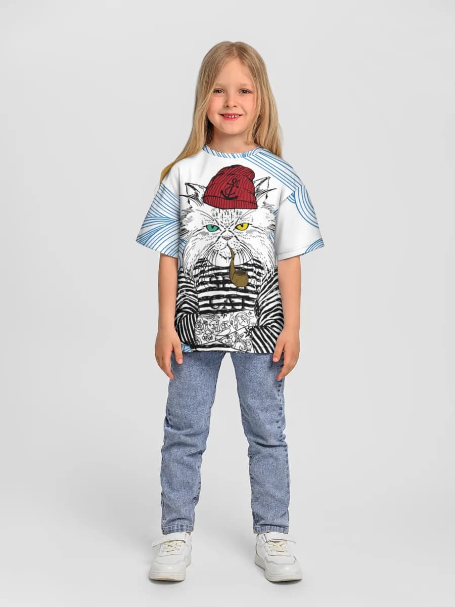 Children's T-shirt. Oversized