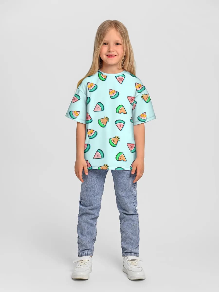 Children's T-shirt. Oversized
