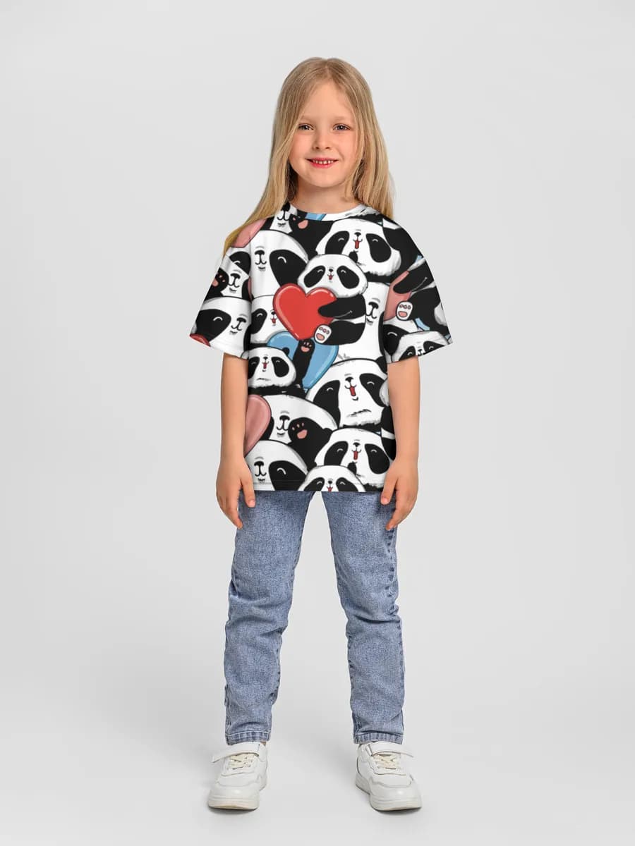 Children's T-shirt. Oversized
