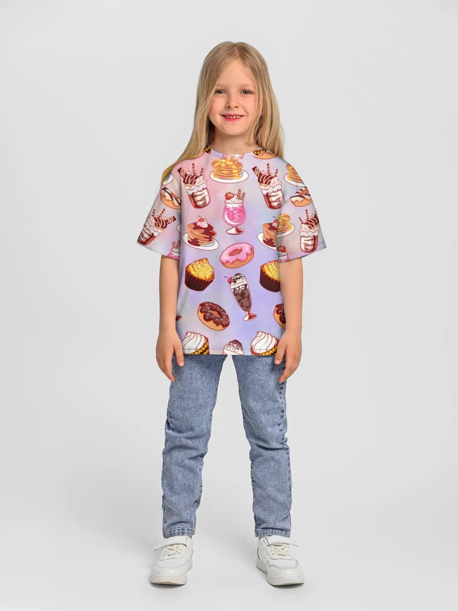 Children's T-shirt. Oversized