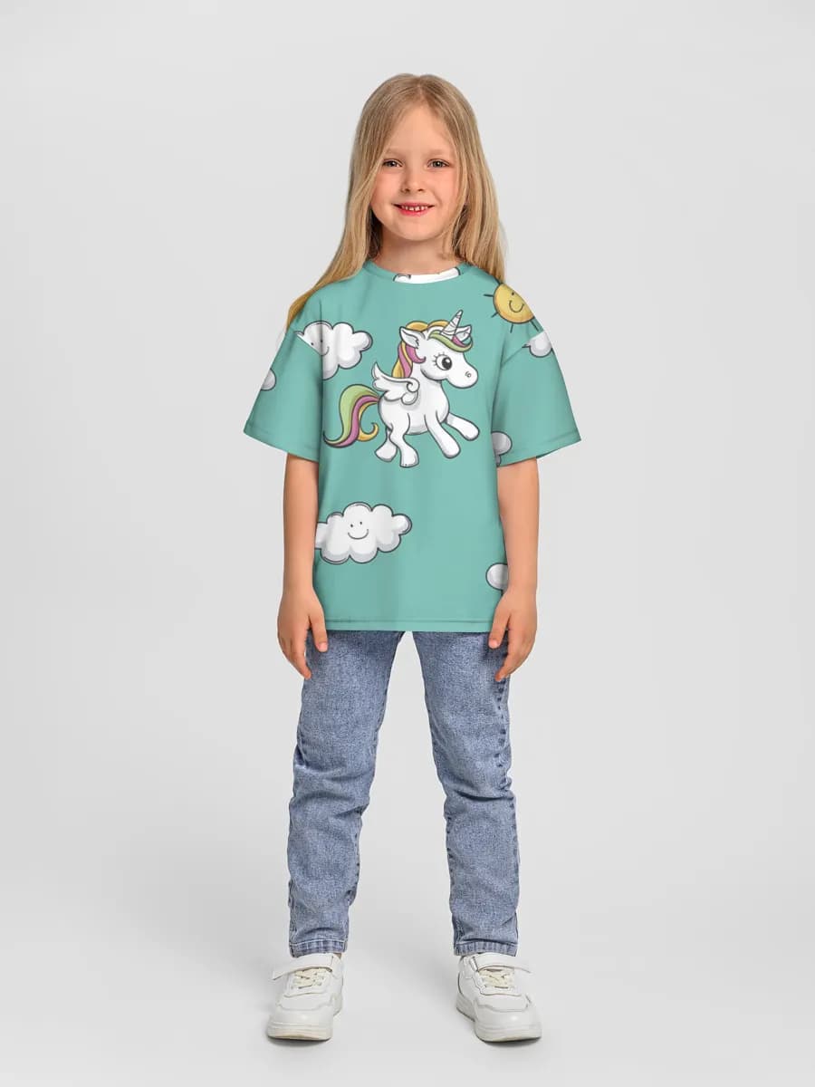 Children's T-shirt. Oversized