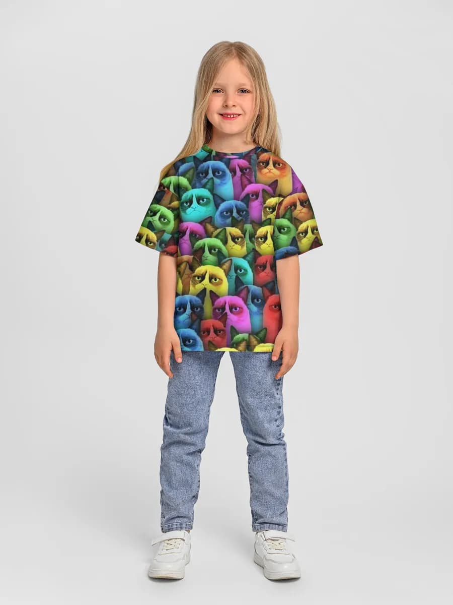 Children's T-shirt. Oversized