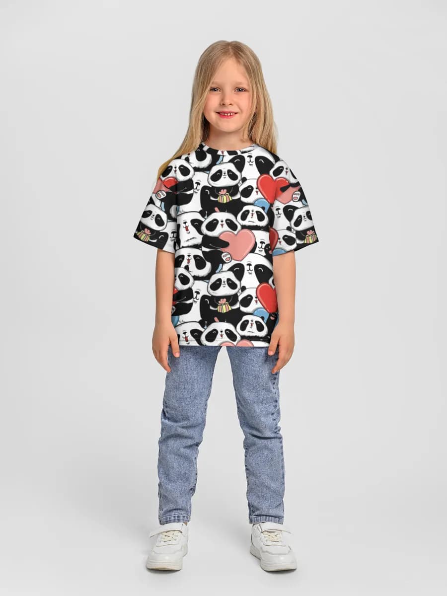 Children's T-shirt. Oversized
