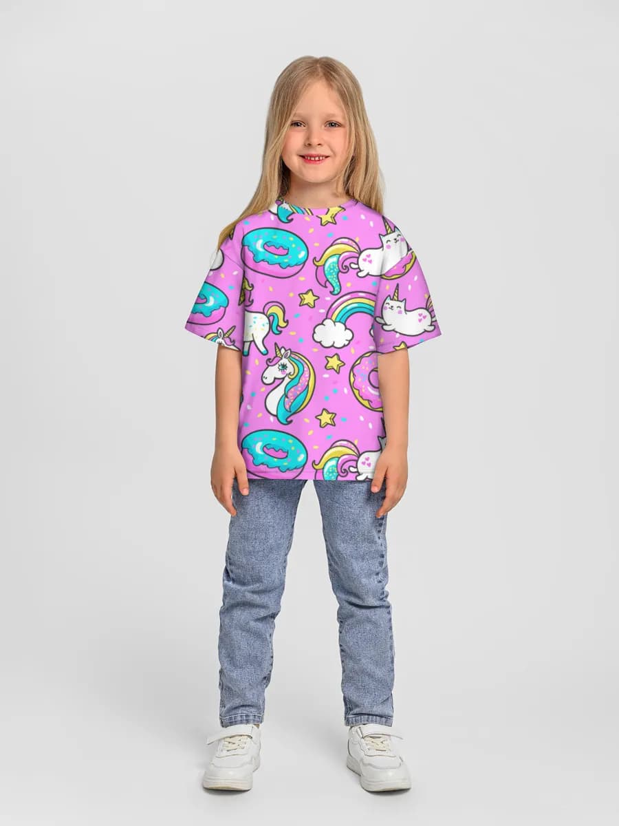 Children's T-shirt. Oversized