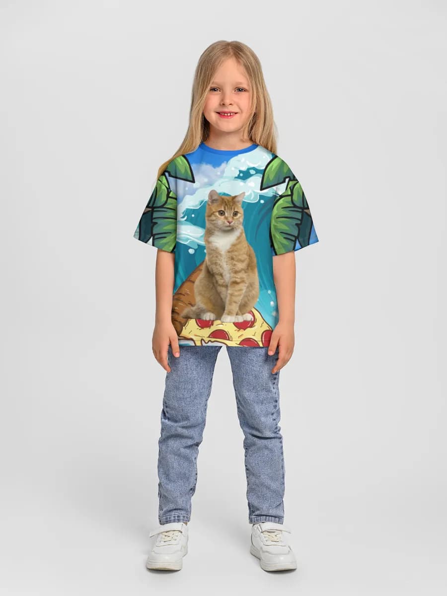 Children's T-shirt. Oversized