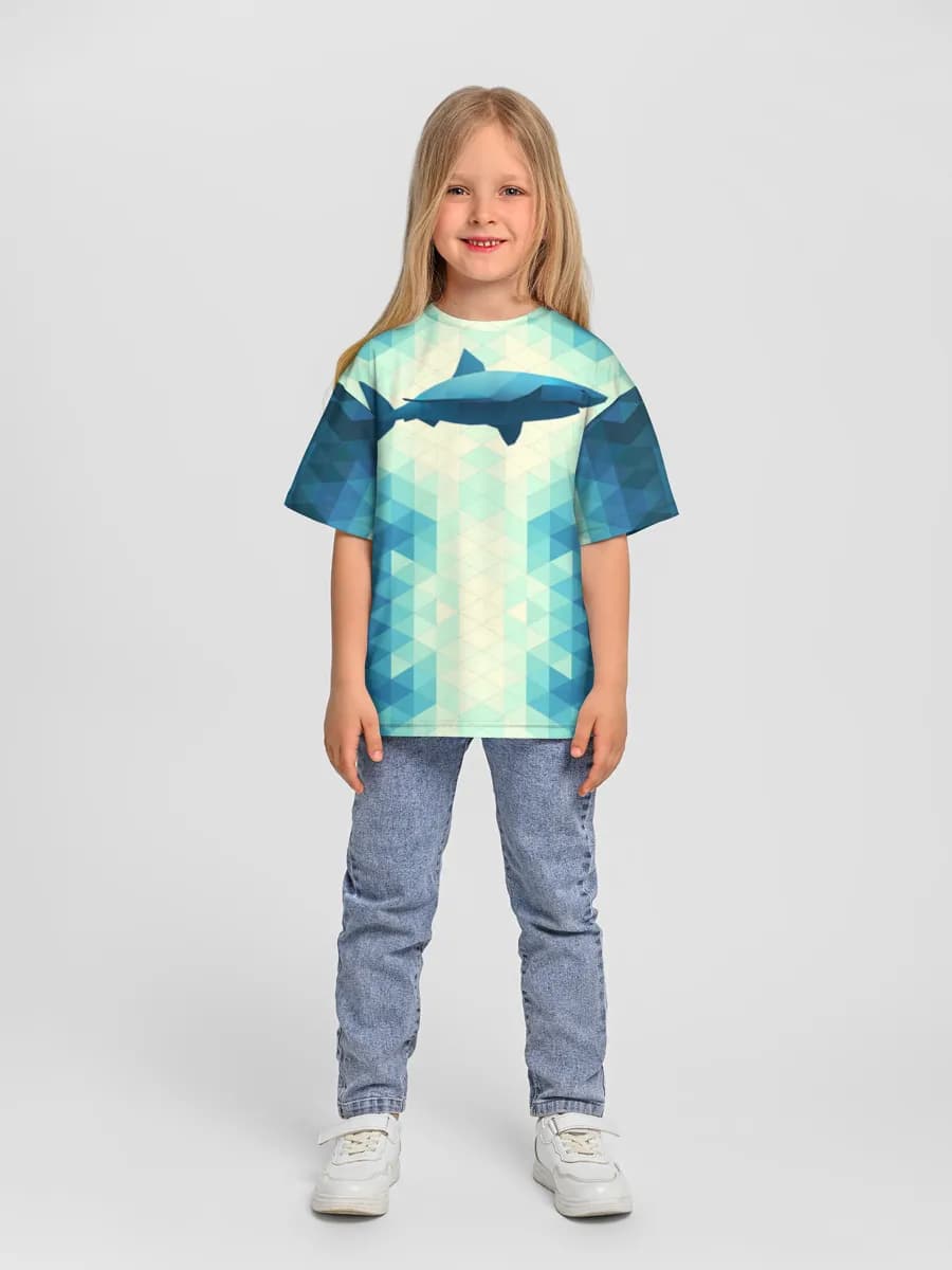 Children's T-shirt. Oversized