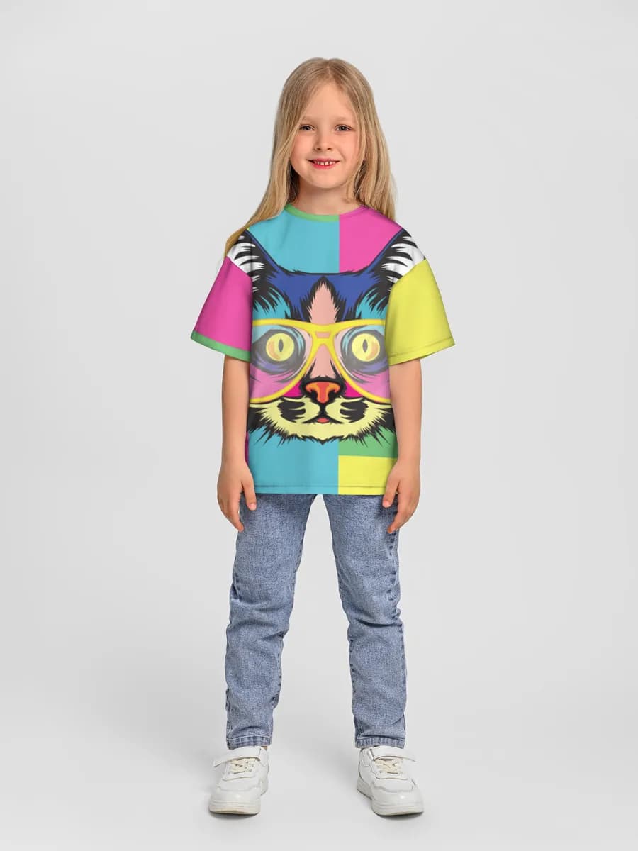 Children's T-shirt. Oversized