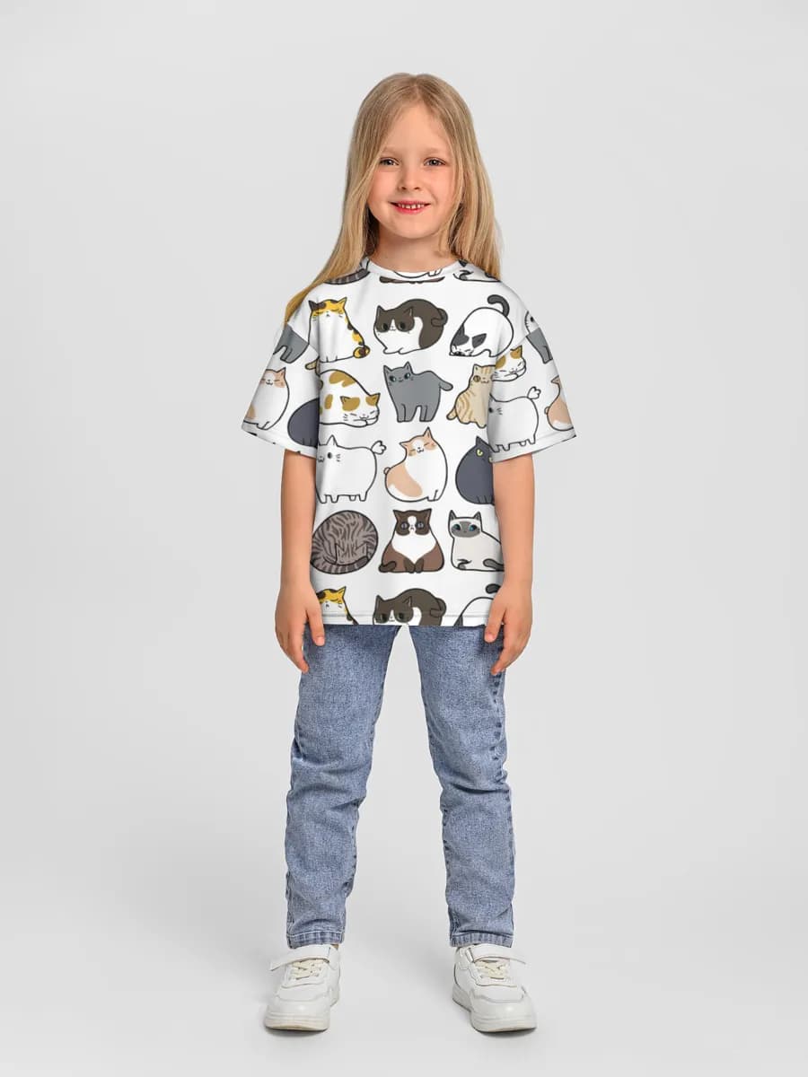 Children's T-shirt. Oversized