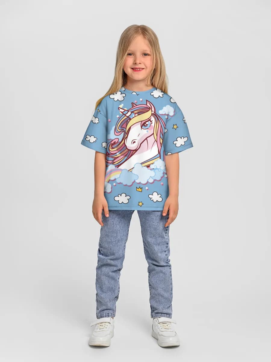 Children's T-shirt. Oversized