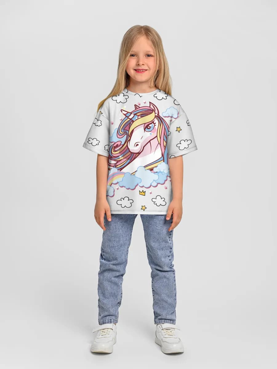 Children's T-shirt. Oversized