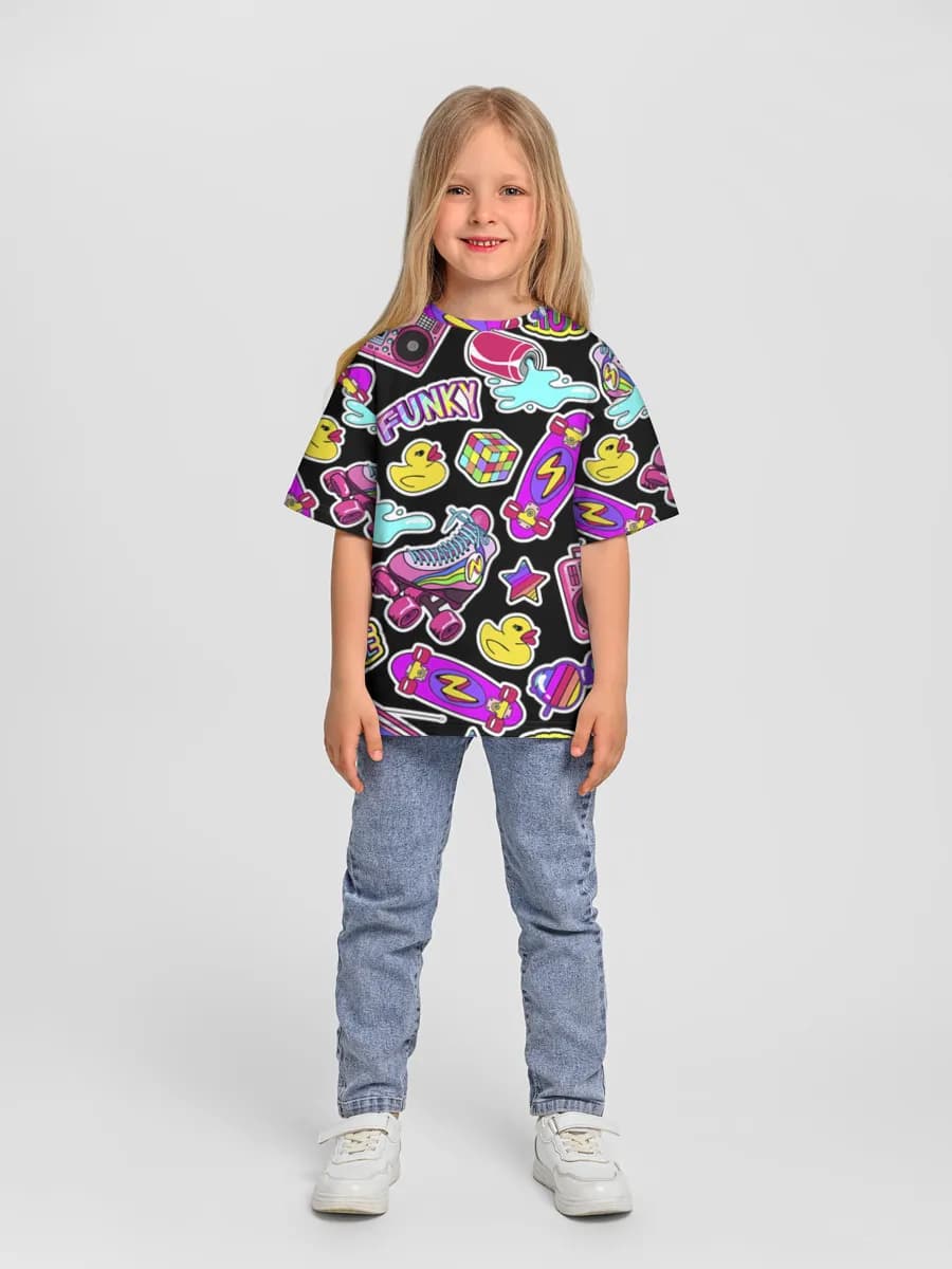 Children's T-shirt. Oversized