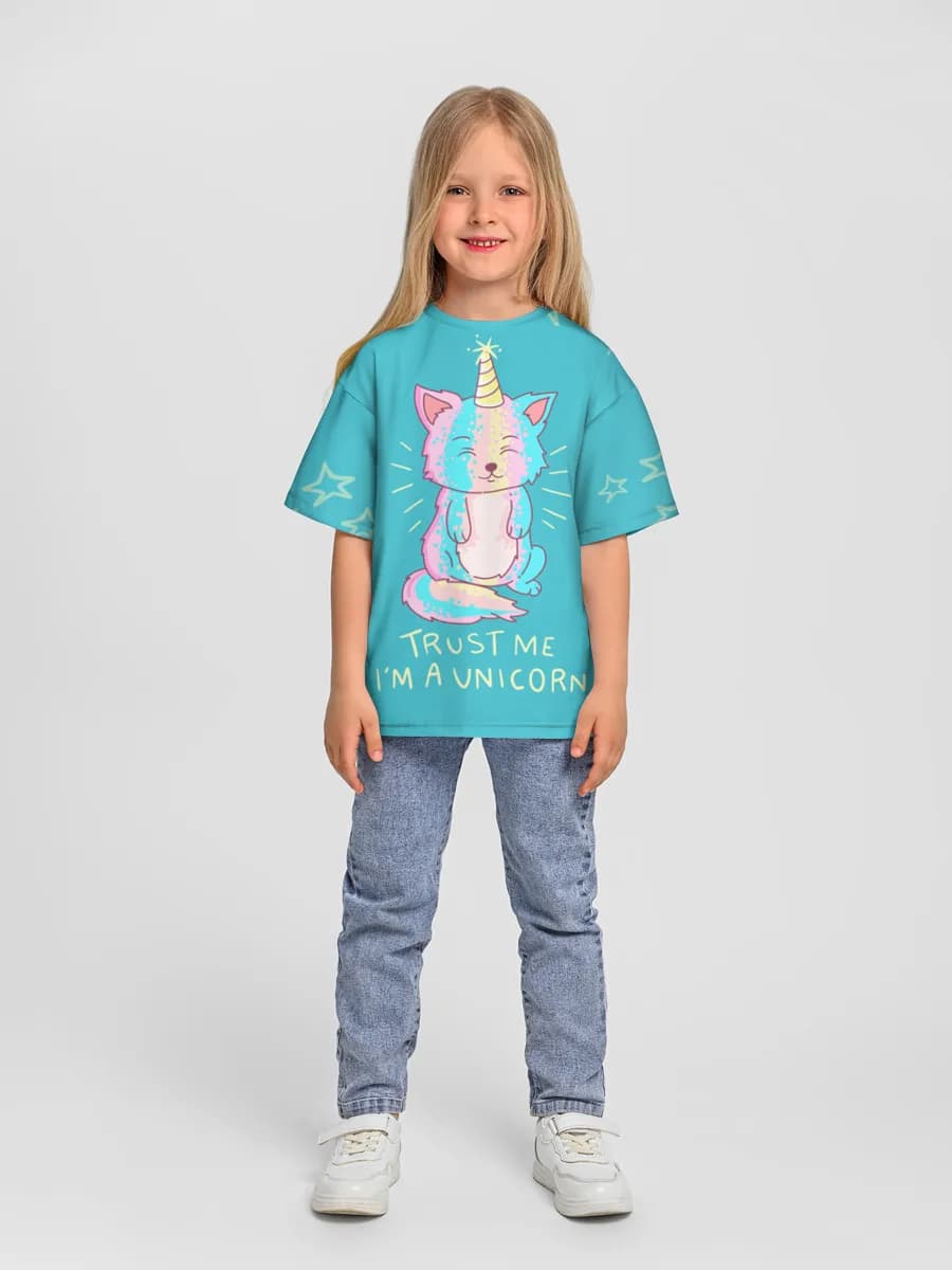 Children's T-shirt. Oversized