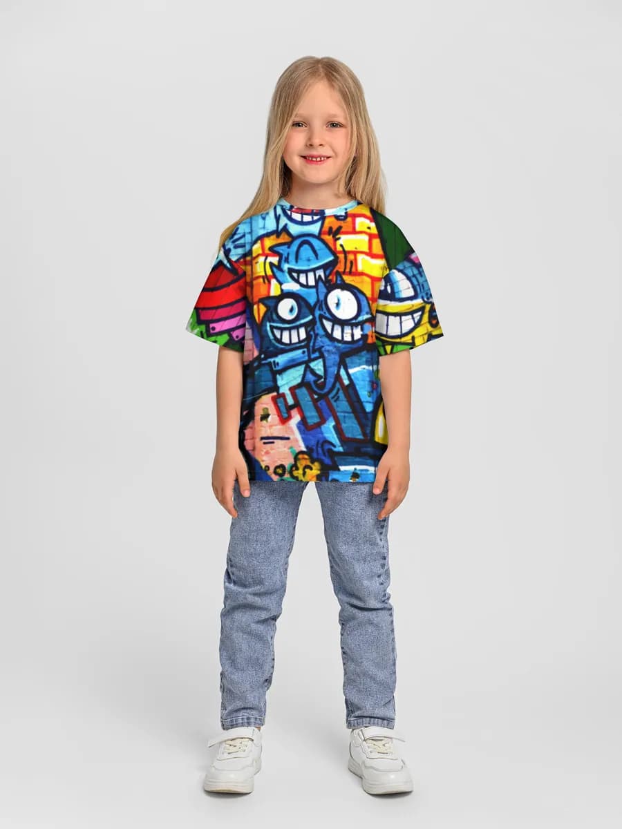 Children's T-shirt. Oversized