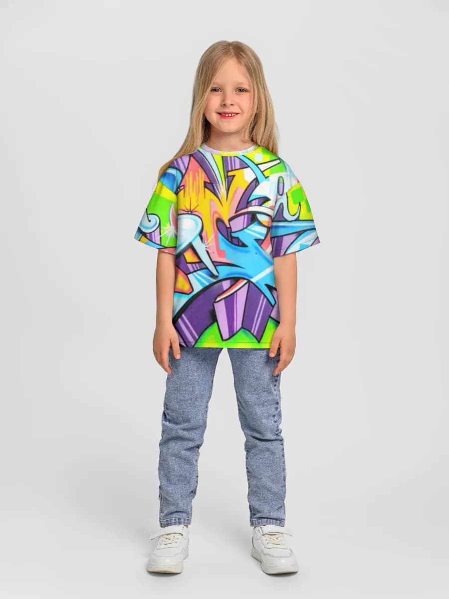 Children's T-shirt. Oversized