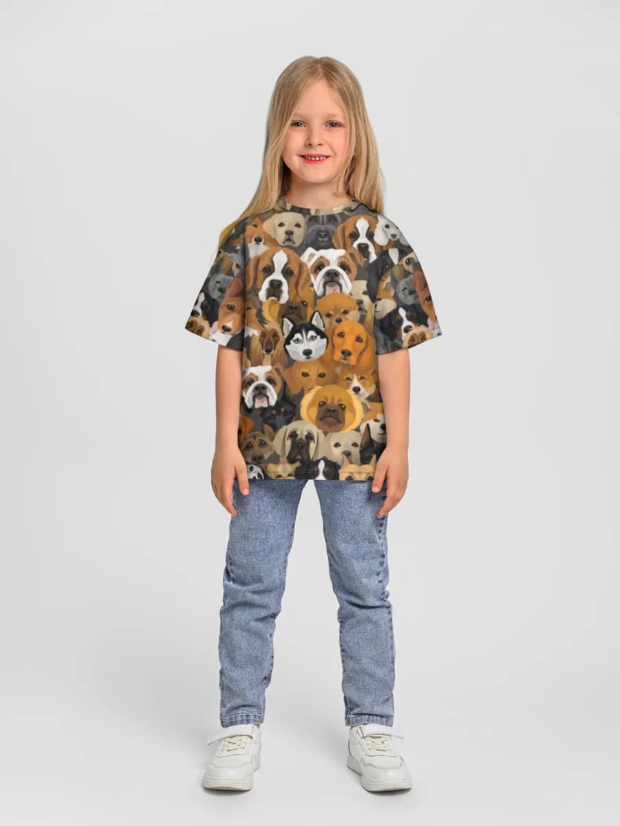 Children's T-shirt. Oversized