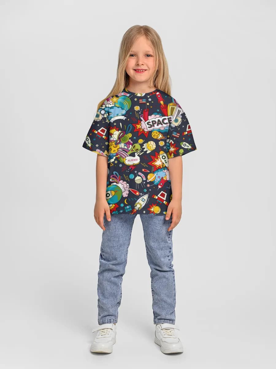 Children's T-shirt. Oversized