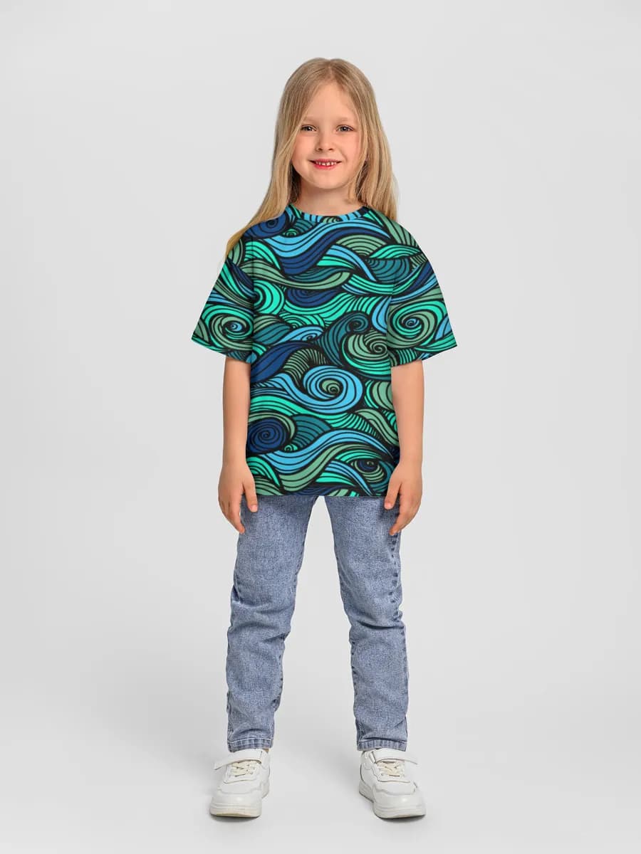 Children's T-shirt. Oversized